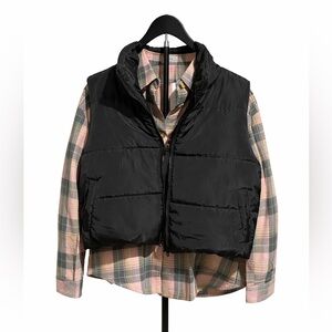 Black Puffer Vest